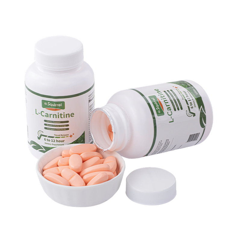 Why do L-carnitine sustained-release tablets reduce gastrointestinal irritation and improve user comfort?